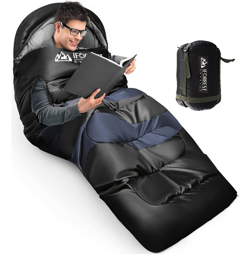 Iforrest Sleeping Bag Wearable - For Big Adults And Teens - 