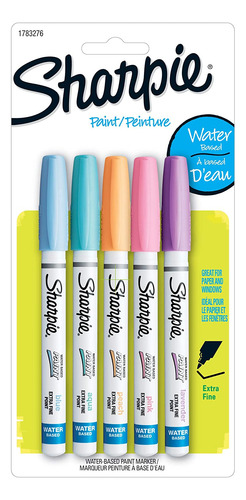 Set De Marcadores Sharpie Color Pastel Surtidos Extrafino