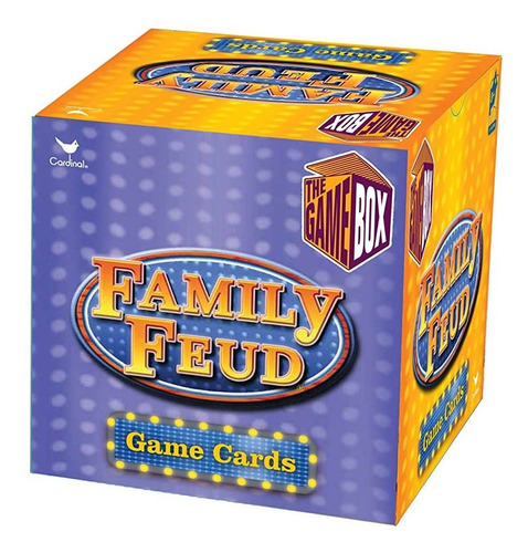 Family Feud Trivia Box Juego De Cartas.