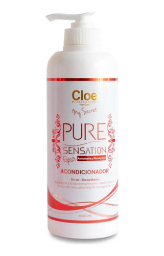 Cloe Pure Sensation Repara  Sin Sal Sin Parabenos 1000ml