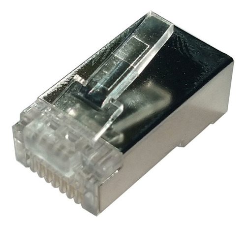 Conector Plug Rj45 Cat 6 Apantallado Dixon X 100 Und