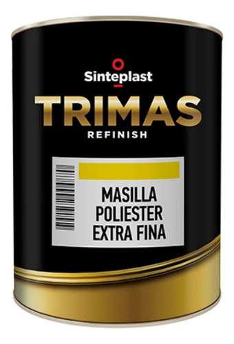 Masilla Plástica Finish Extra Fina X 4 Kg