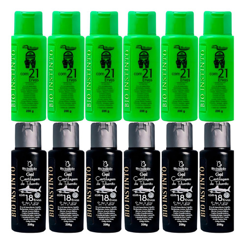 para corpo Bio Instinto Gel Kit Pomadas
