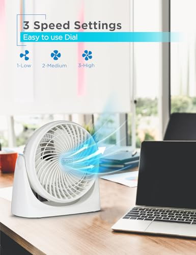 Ventilador De Escritorio Turbo Black+decker - Ventilador De