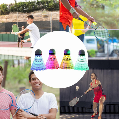 Iluminar Badminton Nylon Lighting Badminton Lighting Shuttle