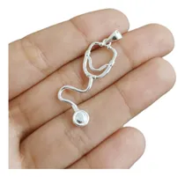 Comprar Dije Estetoscopio Plata 925 Medico Medicina Regalo