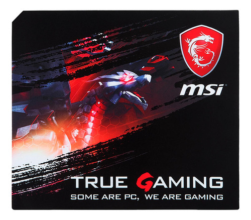 Mouse Pad Gamer Msi True Gaming 31x28cm