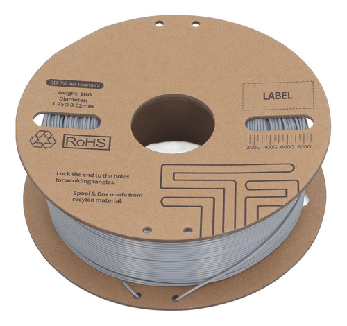 Filamento De Impressão Pla 1,75 Mm, Bobina De 1 Kg, ± 0,02 M