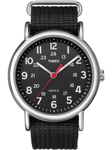 Reloj Timex Para Hombre T2n647kw Weekender Análogo Negro