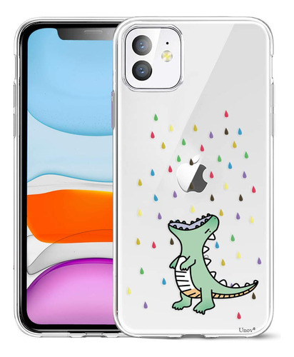 Funda Unov Transparente Con Diseno Para iPhone 11 Funda Del