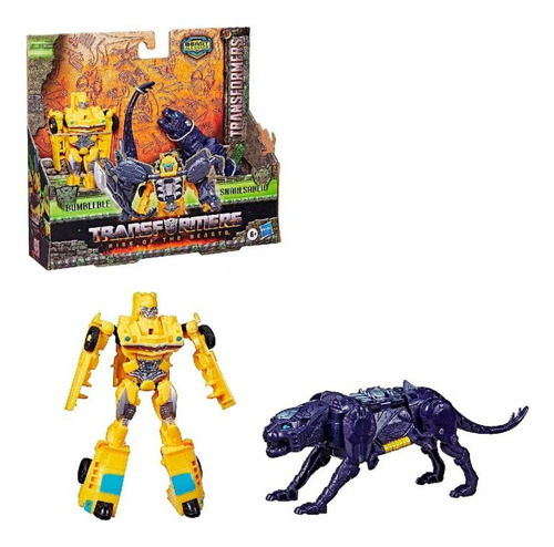 Figura Transformers Bumblebee & Snarlsaber 2 En 1 - Hasbro