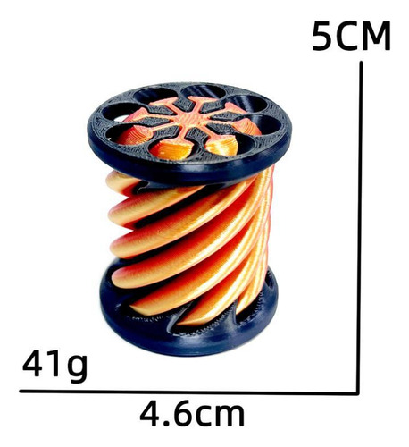 Para Genérico Escultura De Paso De Pirámide Imposible, 3 Pcs