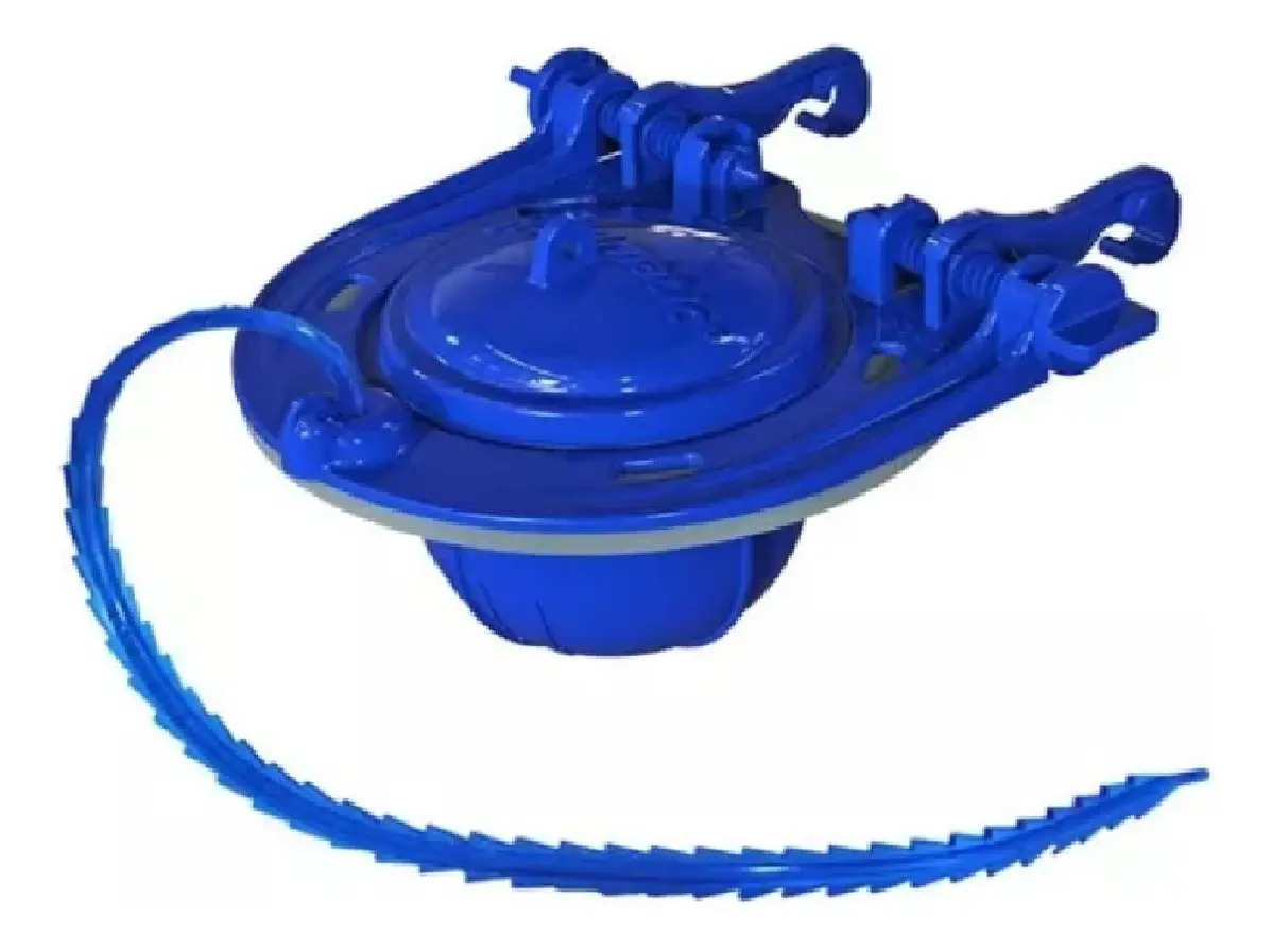 Sapo Con sistema ahorrador Zero Fugas Para Wc De 2 PuLG. Fleximatic 2710 Color Azul