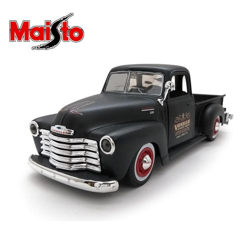 Miniatura Chevrolet 1950 3100 Pickup Camionete Metal Maisto