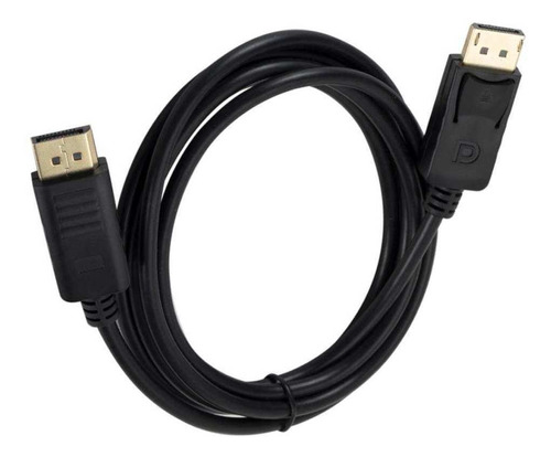 1.8m Cable De Extensión Dp A Dp Cable -black