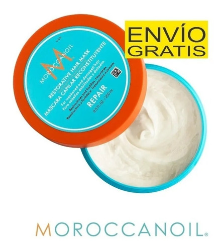 Imagen 1 de 1 de Moroccanoil Máscara Capilar Reconstituyente 250 Ml