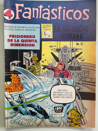 Los Cuatro Fantásticos, #21, 1964. La Prensa