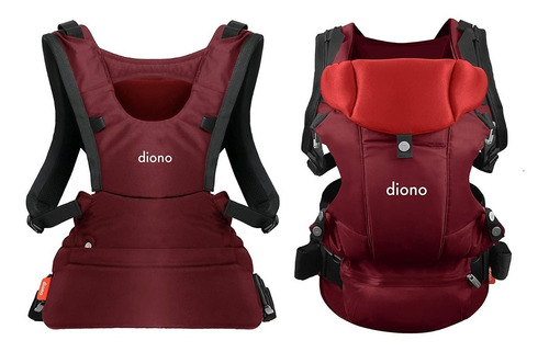 Diono Carus Essentials Red Cargador Porta Bebe 3 En 1 