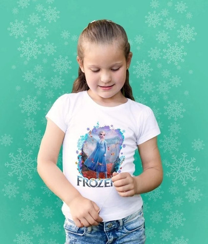 Imagen 7 de 10 de Plantillas Sublimar Estampar Frozen 2, Tazones Y Poleras