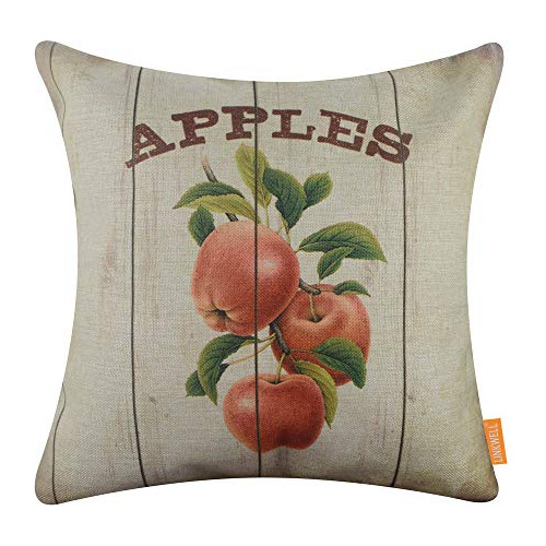 Funda De Almohada De Otoño Estilo Granja De 18x18 PuLG...