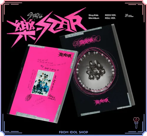 Stray Kids アルバムセット Stray Kids Mini Álbum Rock Star (roll + Rock Set) Ooxx