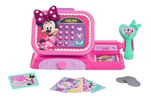 comprar Caja Registradora Disney Junior Minnie Mouse Bowtique