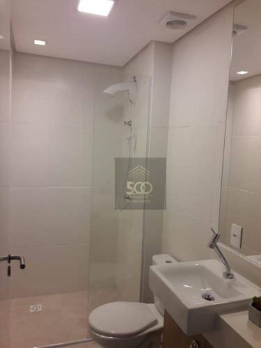 Ap0184 - Apartamento Com 1 Dormitório À Venda, 45 M² - Centro - São José/sc - Ap0184