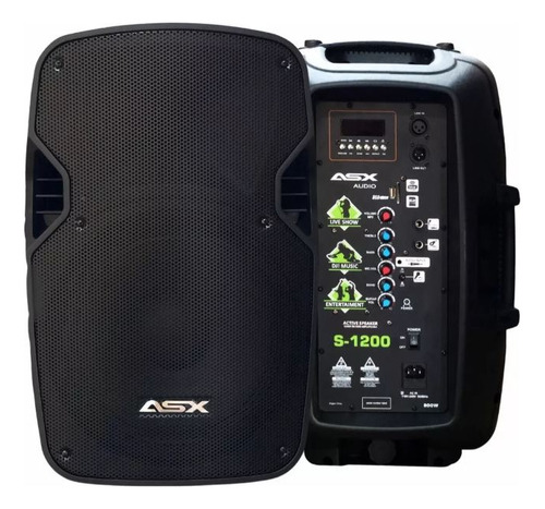 Kit Som Igreja Bar Caixa Ativa 12 Asx S1200 + Mesa 16 + Cabo