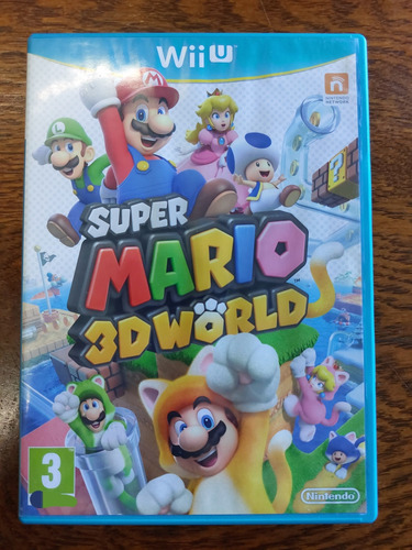 Super Mario 3d World Pal Juego Original Físico Nintendo Wiiu