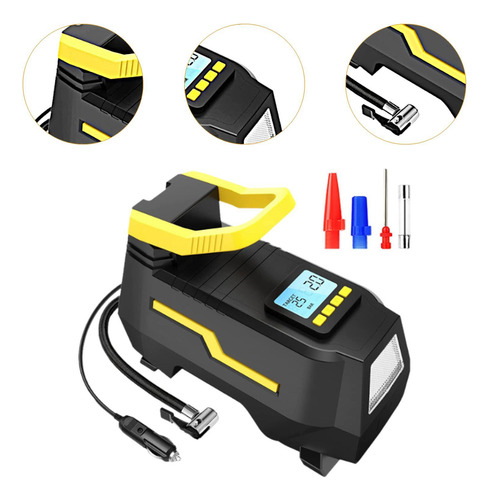 Compresor De Aire Para Inflar Neumáticos De Coche Con Cable