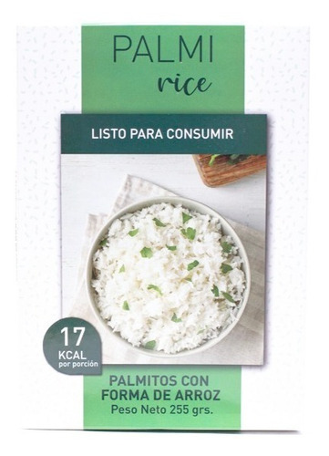 Arroz De Palmito 255g - Palmi Rice Keto - Palmipasta