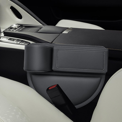 Seat Organizer Filler Leather Filler Conductor Negro