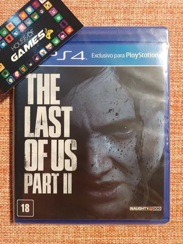 Jogo The Last of Us Encartelado - Ps4 Mídia Física Usado