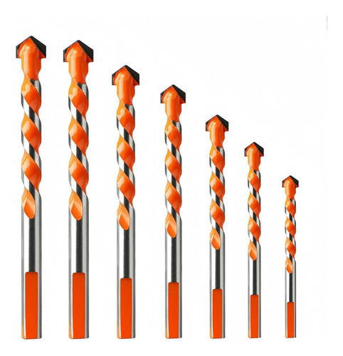 Brocas De Diamante Universais Profissionais 7pcs
