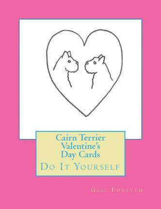 Libro Cairn Terrier Valentine's Day Cards - Gail Forsyth