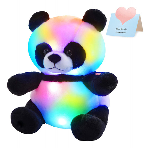 Light Up Panda Animal De Peluche Led Panda Bear Suaves ...