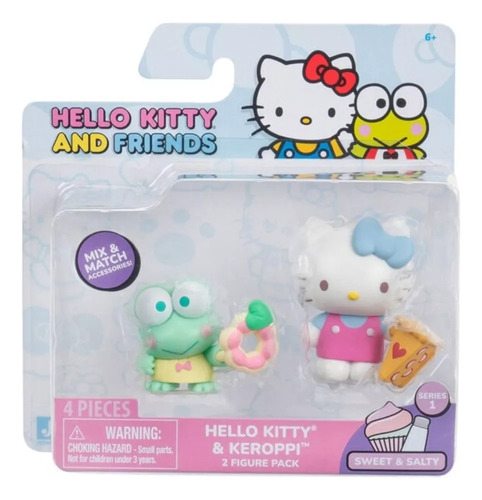 Jazwares Hello Kitty Pack X2 Varias Figuras Sweet And Salty