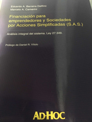 Financiación Para Emprendedores Y Sociedades Por Acciones Si