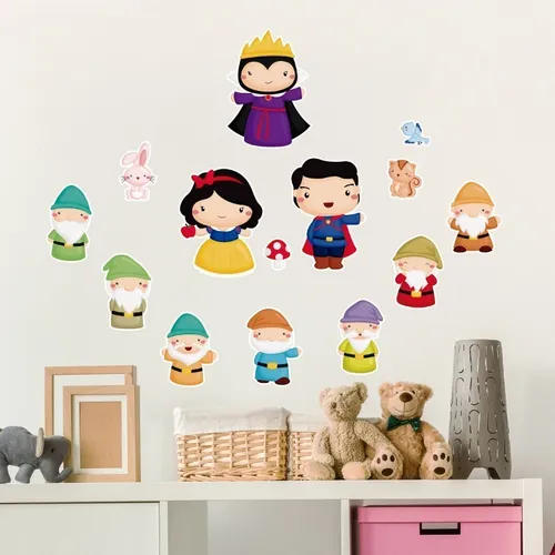 comprar Stickers Adheribles Blanca Nieves Princesas Baby Funko Color Multicolor