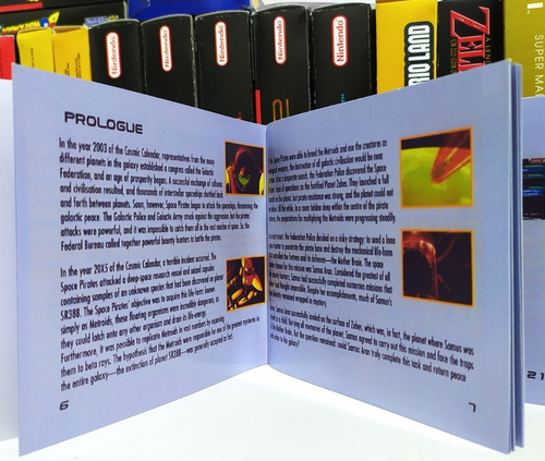 Manual Metroid Zero Mission (game Boy Advance)