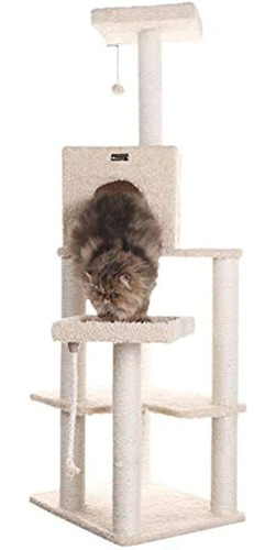 Armarkat Classic Cat Tree, Beige, 69  De Alto (a6902)