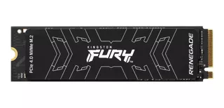 Disco sólido SSD interno Kingston Fury Renegade SFYRS/1000G 1TB negro