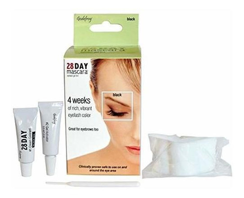 Godefroy 28 Day Mascara Permanent Eyelash Tint Kit Mascare, 