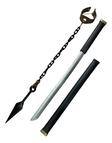 Katana Scorpion + Kunai Con Cadena Y Brazalete Mortal Kombat