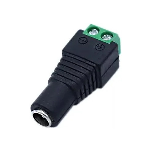 Conector Hembra Plug 2.1mm  Dc 12v  X 4 Unidades