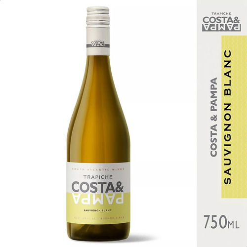 Vino Trapiche Costa & Pampa Sauvignon Blanc + Bolsa Regalo