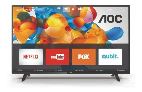 Imagen 3 de 4 de Tv Led Aoc 43 Smart Full Hd Wi Fi Usb Hdmi Pcm