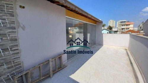 Cobertura Com 3 Dormitórios À Venda, 130 M² Por R$ 555.000,00 - Vila Curuçá - Santo André/sp - Co0478