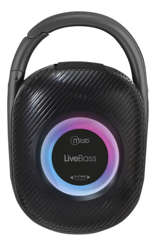 Parlante Tws Flaming Live Bass Mlab 5w Luces Rgb