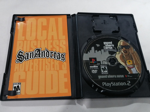 Grand Theft Auto San Andreas Ps2 / Play Station 2 (Usado)